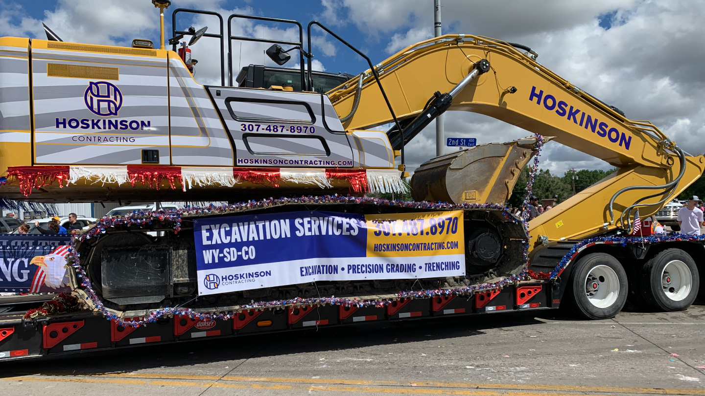 Hoskinson Contracting Joins 4th of July Parade